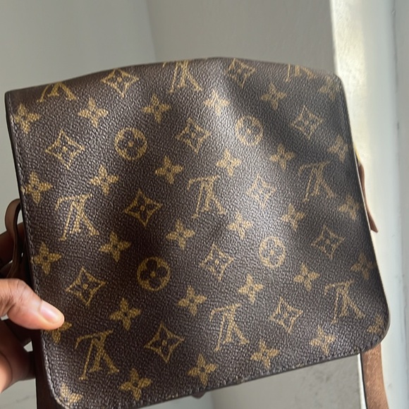 Vintage Louis Vuitton Monogram Cartouchiere MM Crossbody - Picture 12 of 15